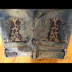 Citizens of Humanity “Kelly” leopard Jean